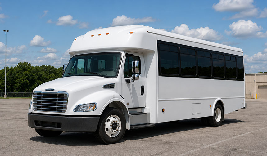 25-passenger minibus for charter in Milwaukee, WI
